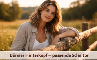 Dünner Hinterkopf – passende Schnitte