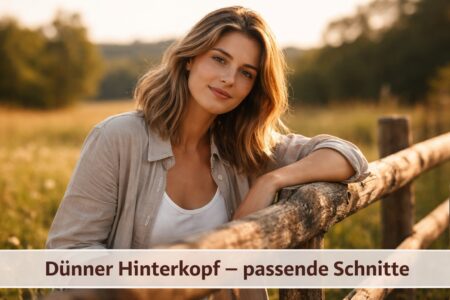 Dünner Hinterkopf – passende Schnitte