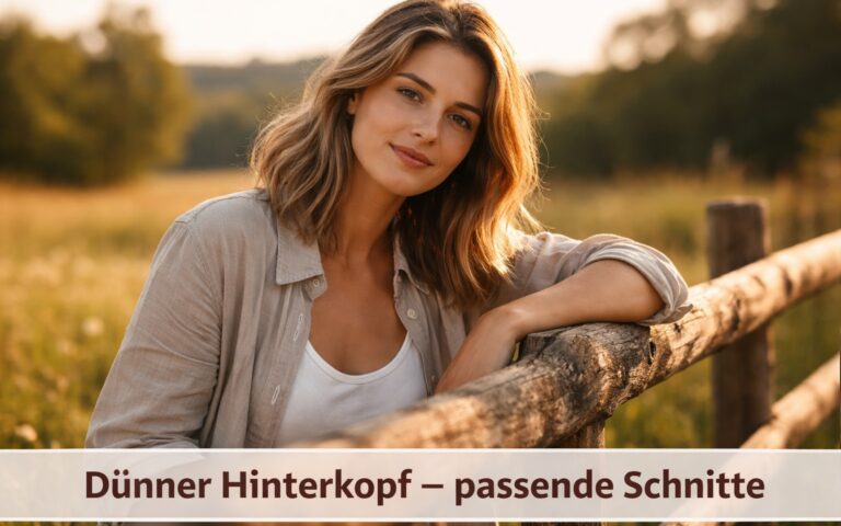 Dünner Hinterkopf – passende Schnitte