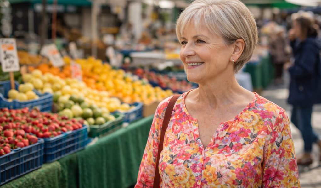Frisuren ab 70 mit kurzem Nacken im Alltag