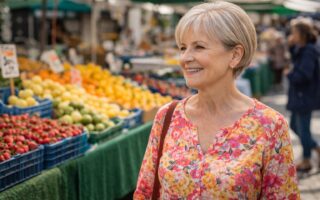 Frisuren ab 70 mit kurzem Nacken im Alltag