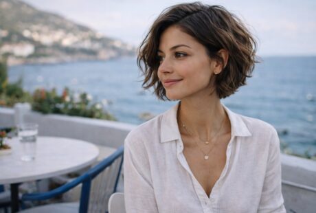 Stilvolle Kurzhaarideen für Frauen entspannt tragen